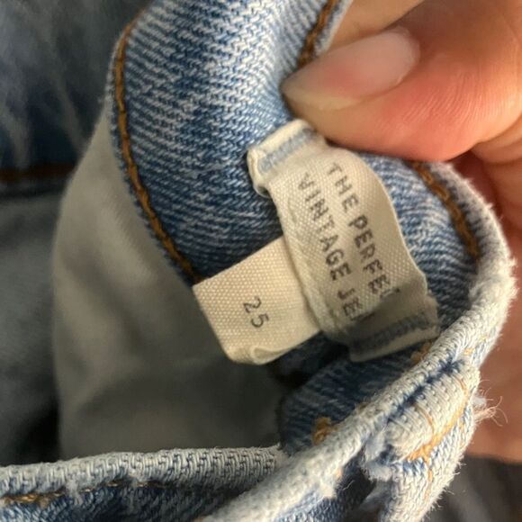 Madewell Light wash Women's “the perfect vintage Jean” size 25 #712 - Picture 8 of 10